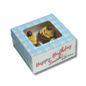 Custom Branded Cup Cake Boxes